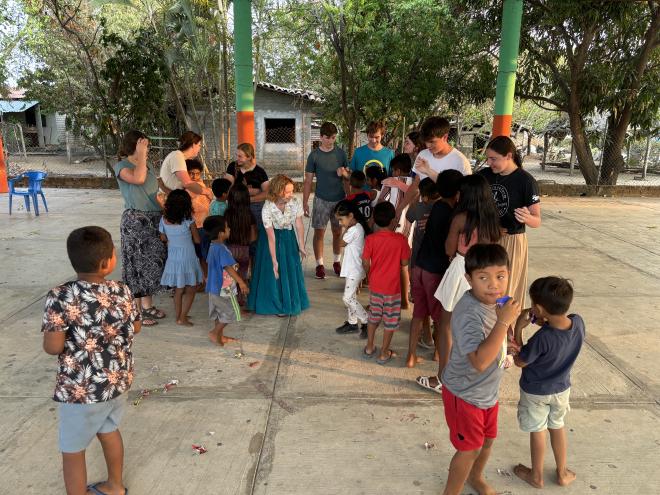 Kids in the orphanage